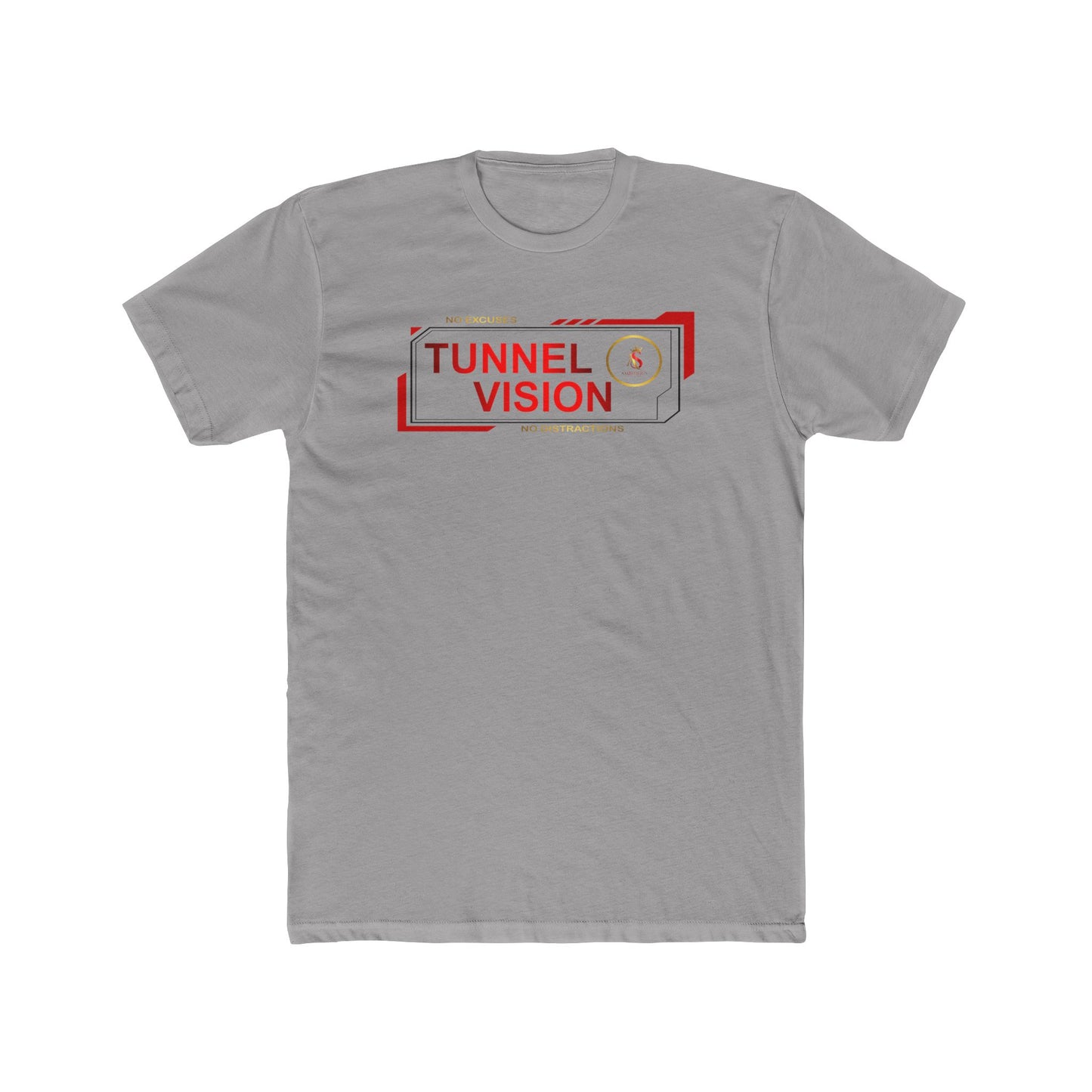 Tunnel Vision Unisex Cotton Crew Tee