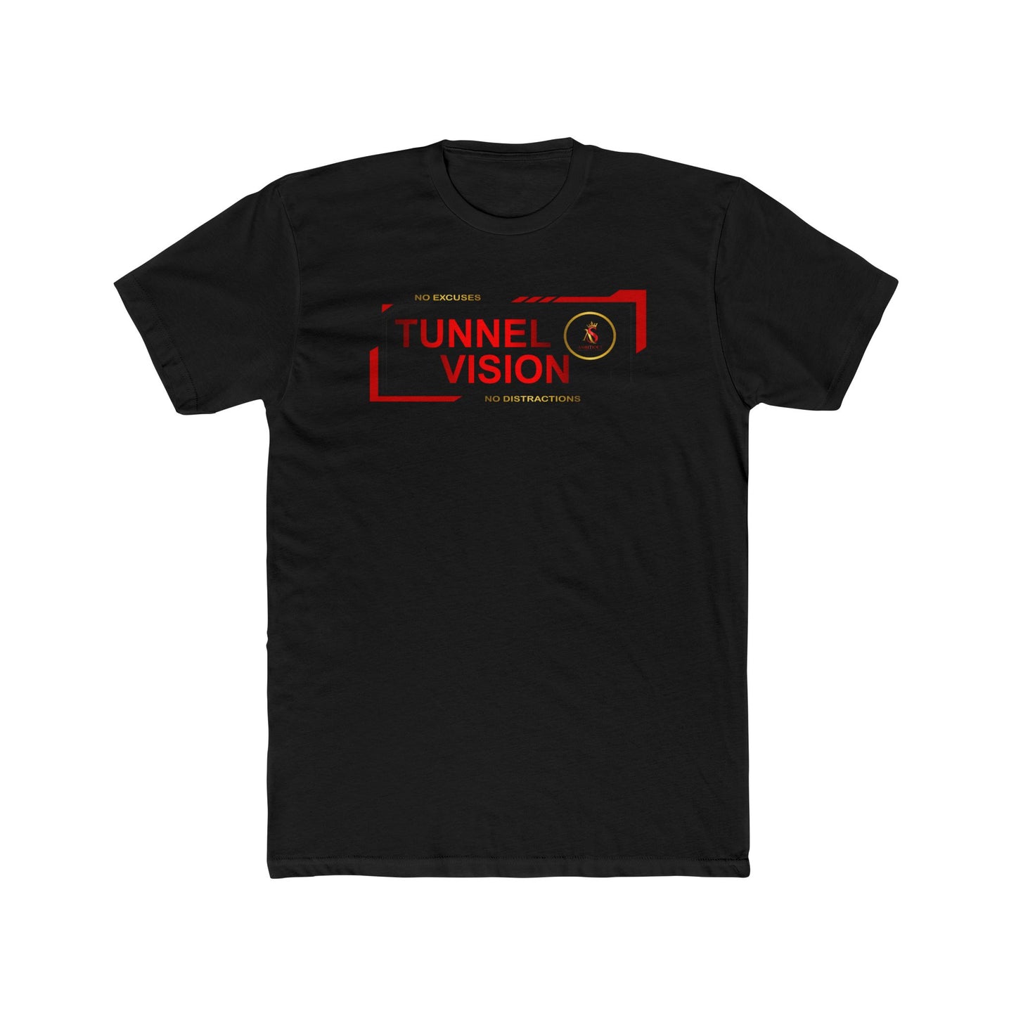 Tunnel Vision Unisex Cotton Crew Tee