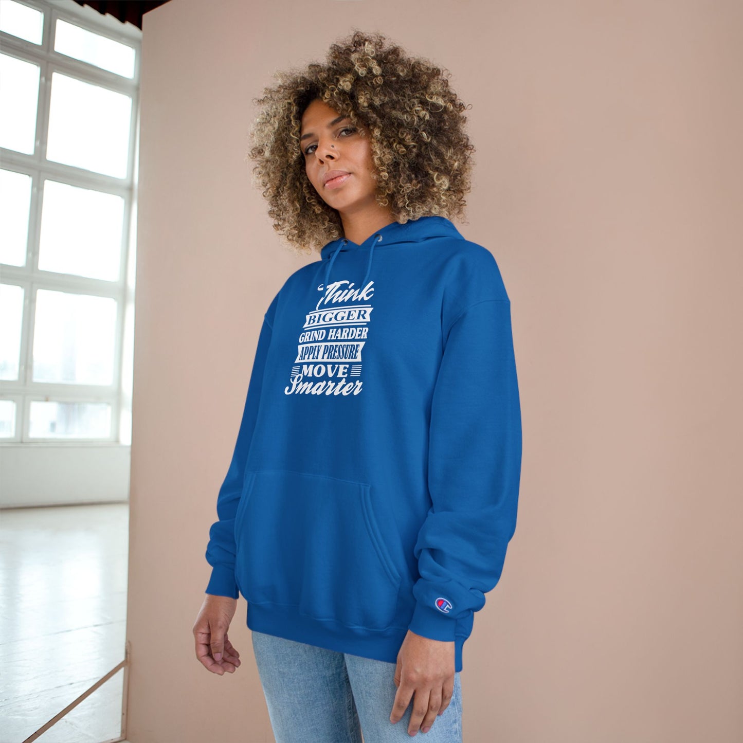 "Think Bigger" Champion Hoodie