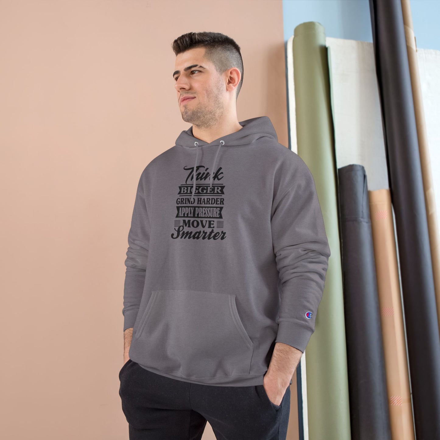 "Think Bigger" Champion Hoodie