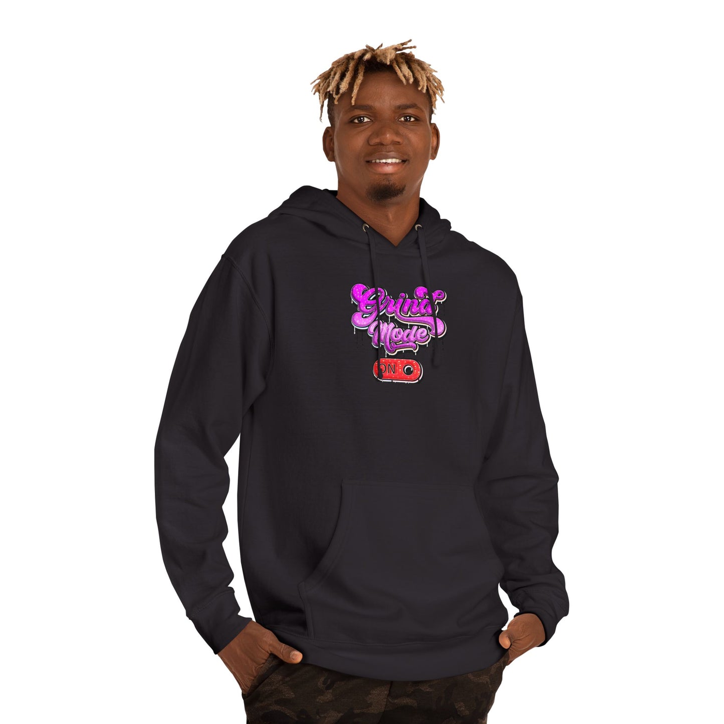 "Grind Mode" Unisex Hooded Sweatshirt
