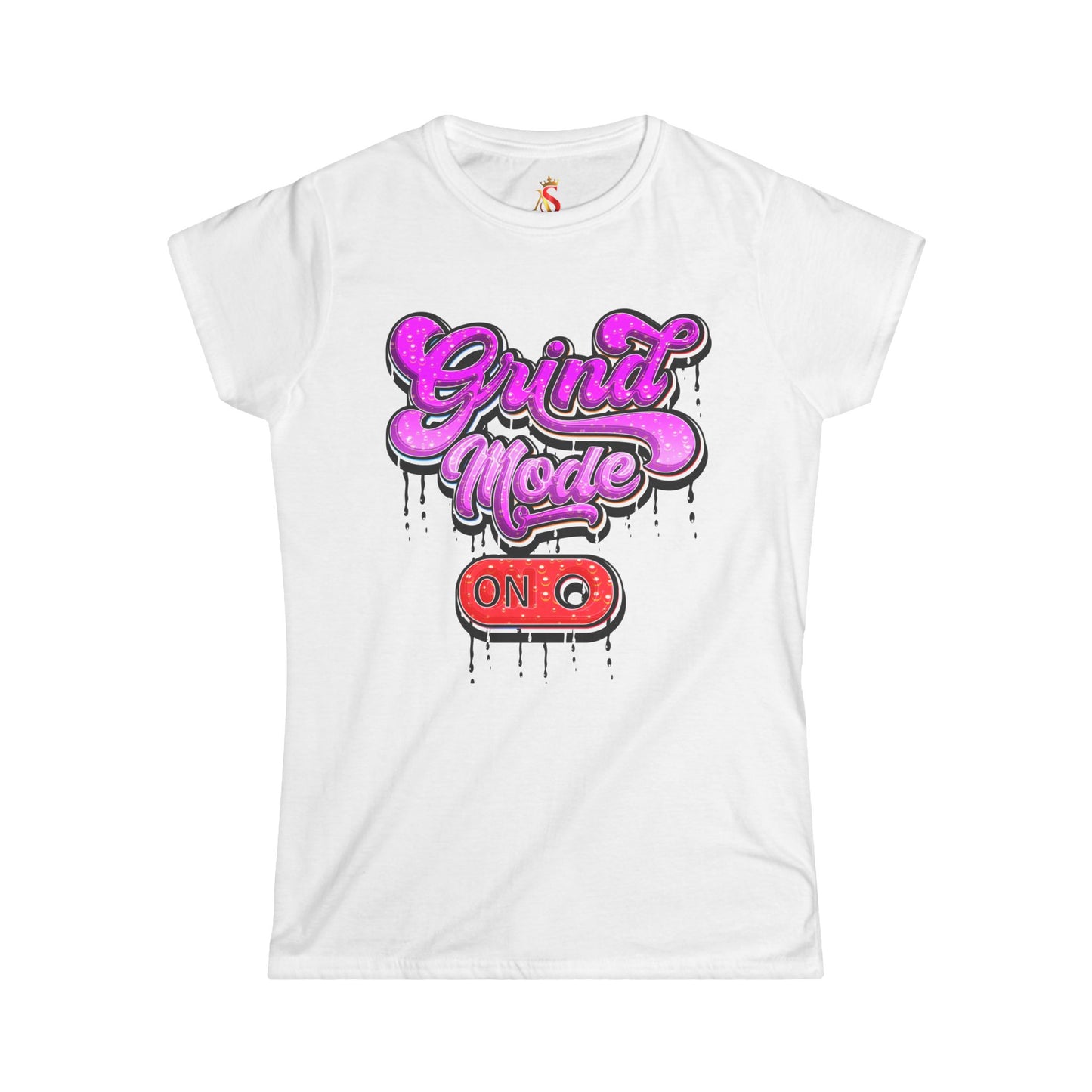 "Grind Mode ON" Women's Softstyle Tee