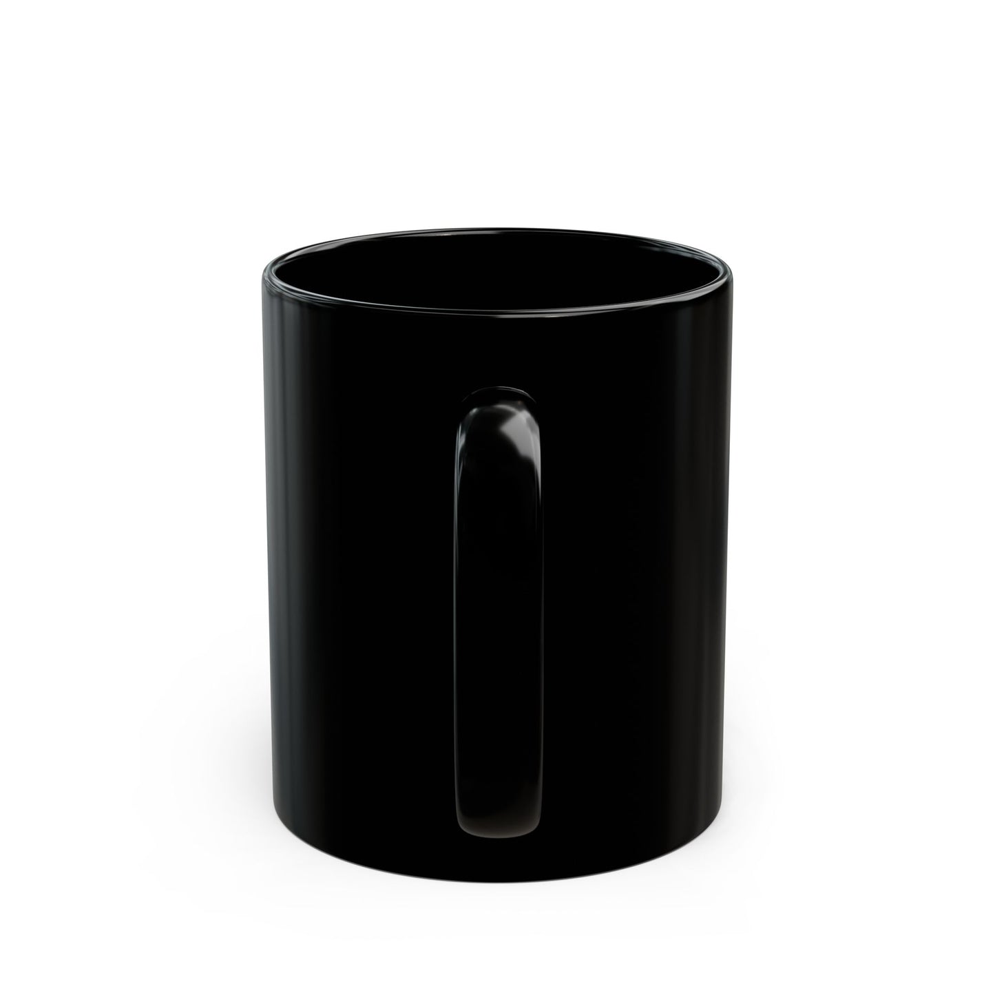 "Rise and Grind" Black Coffee Mug
