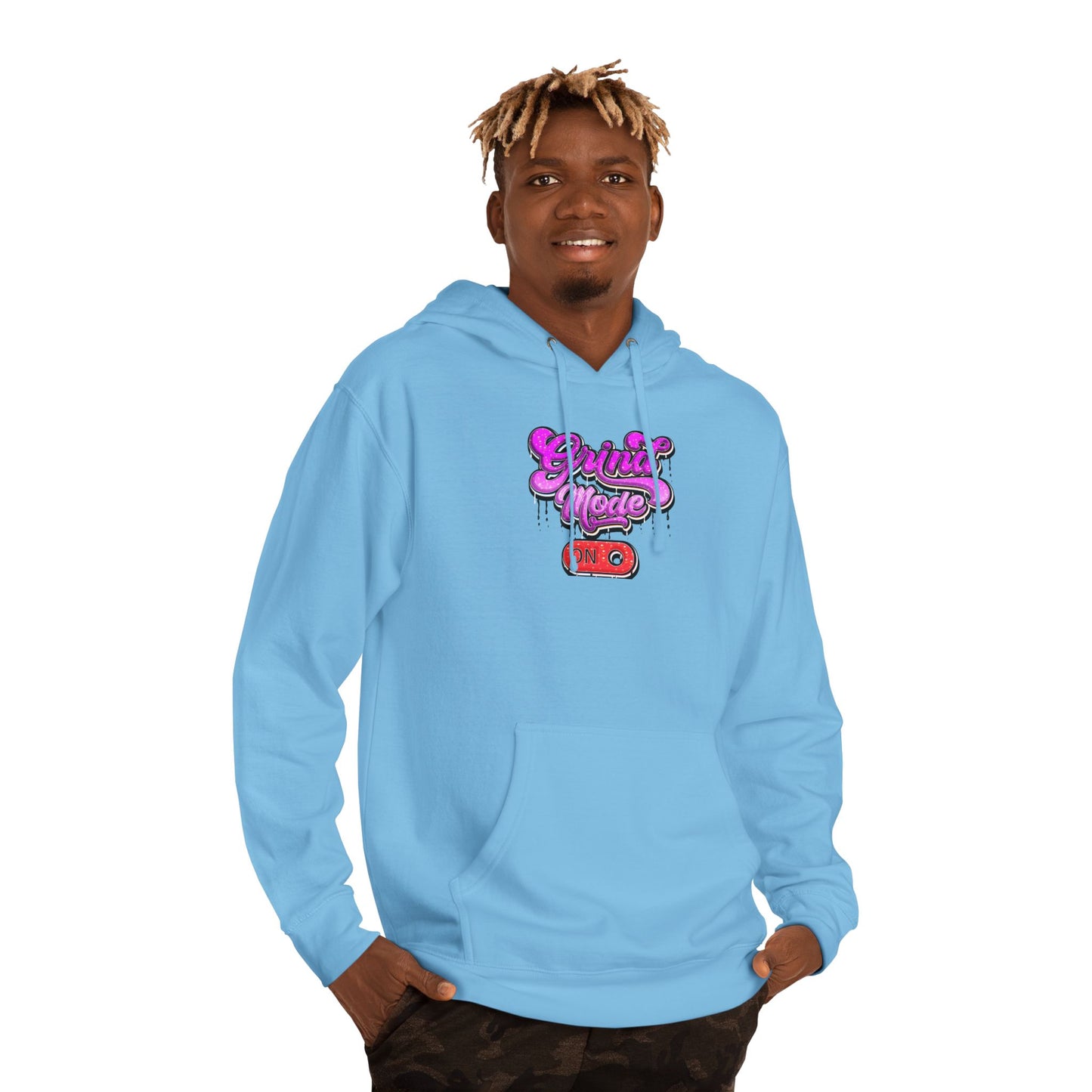 "Grind Mode" Unisex Hooded Sweatshirt