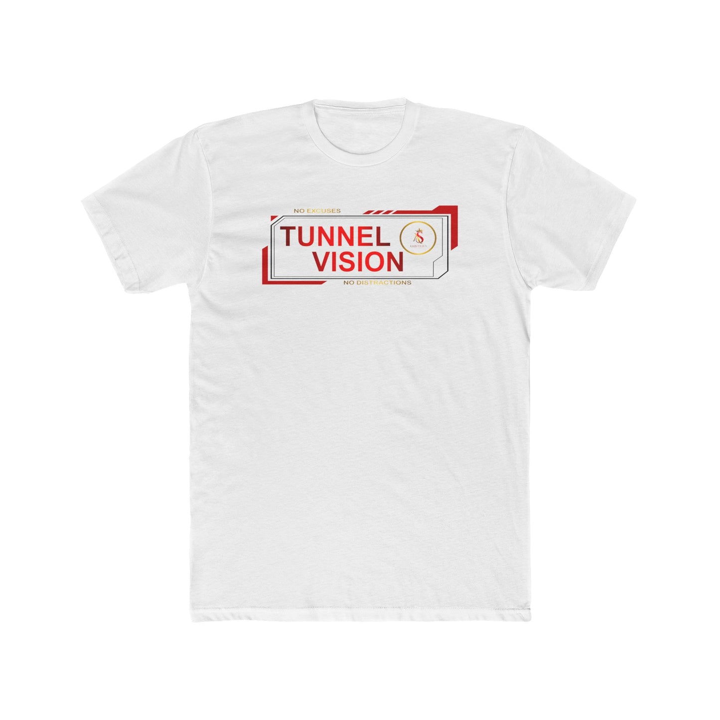 Tunnel Vision Unisex Cotton Crew Tee