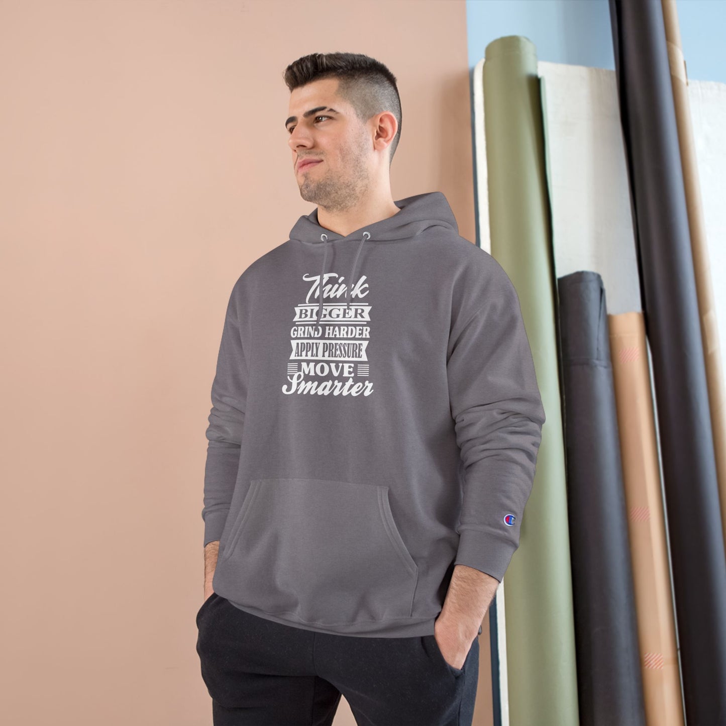 "Think Bigger" Champion Hoodie