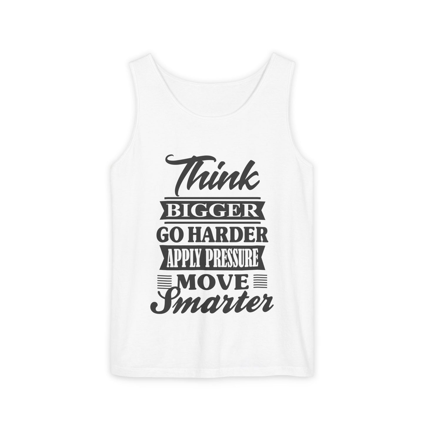 "Think Bigger" Unisex Tank Top