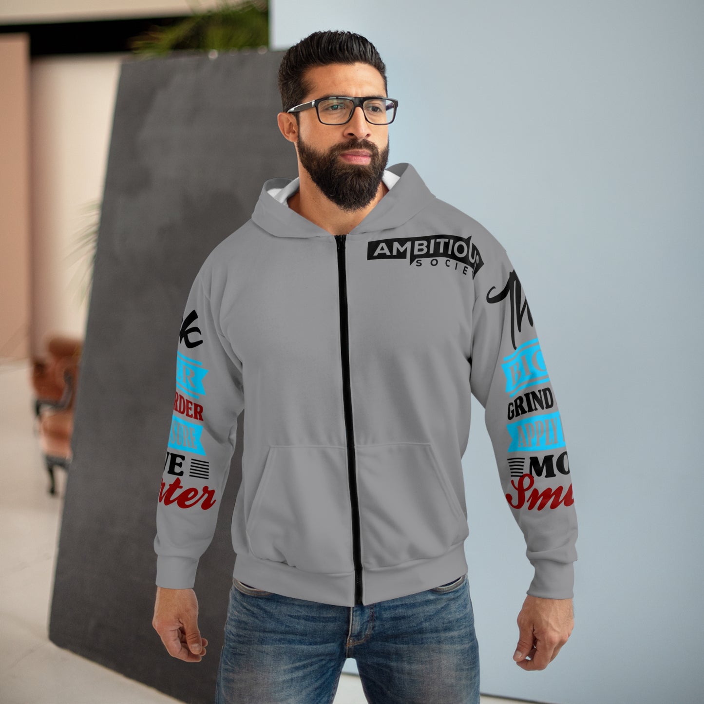 Unisex Zip Hoodie (AOP)
