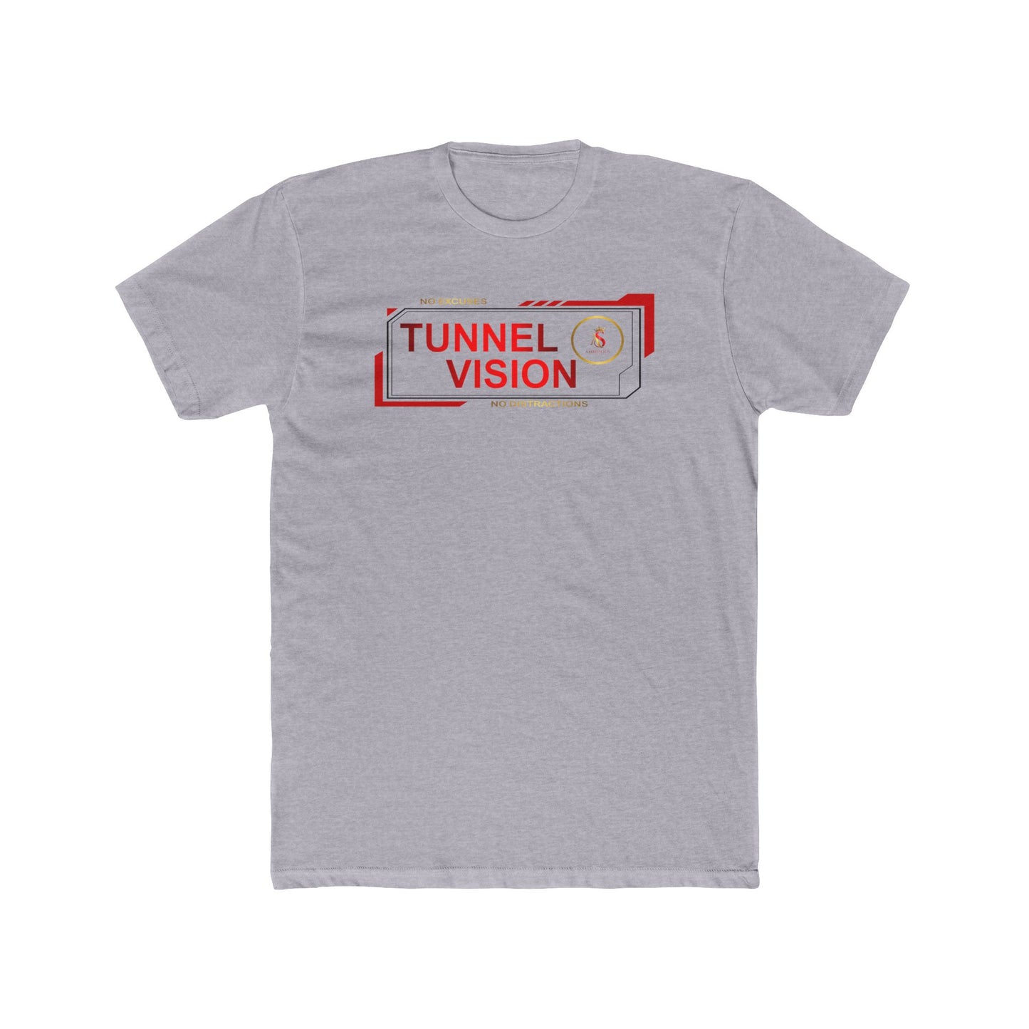 Tunnel Vision Unisex Cotton Crew Tee