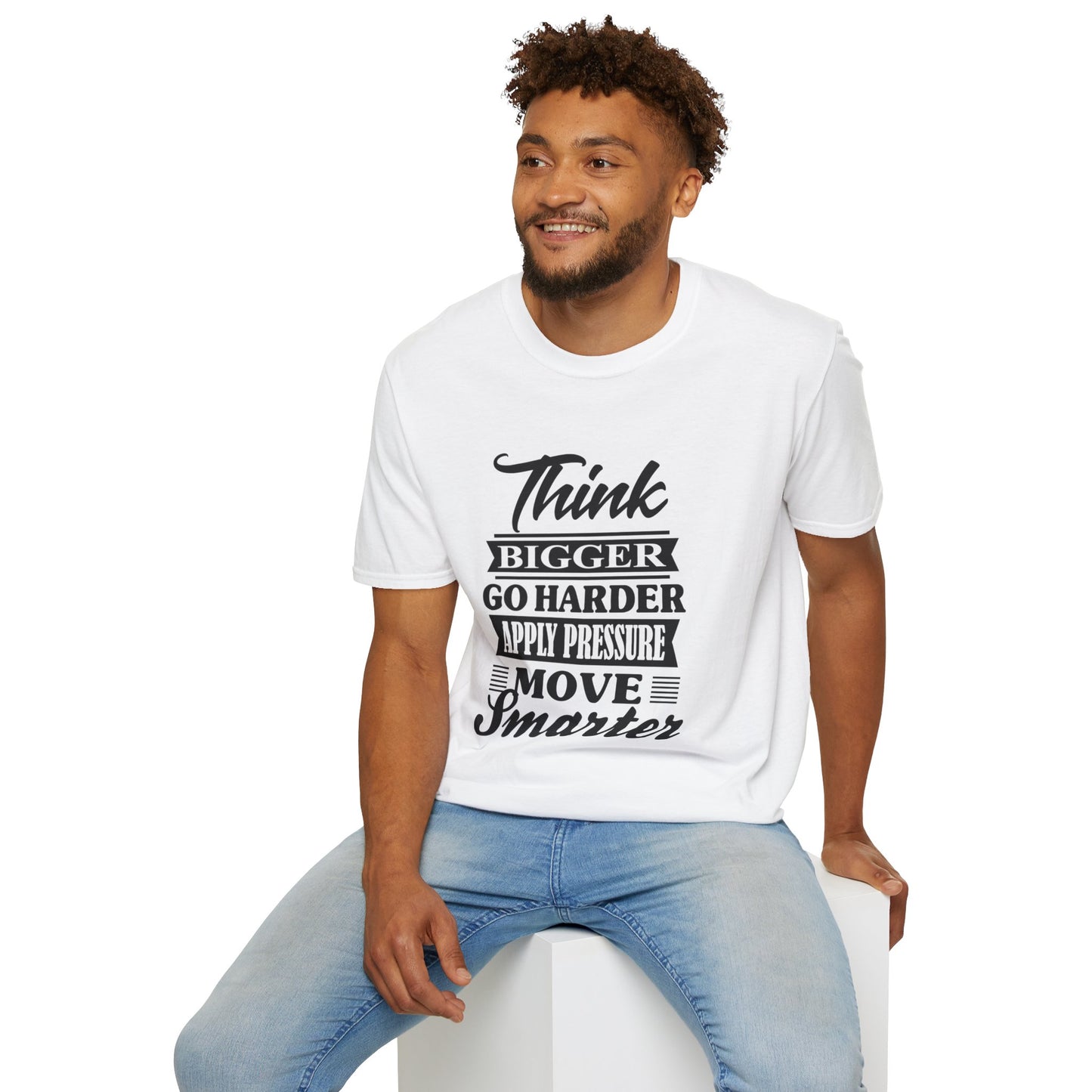 "Think Bigger" Unisex Softstyle T-Shirt