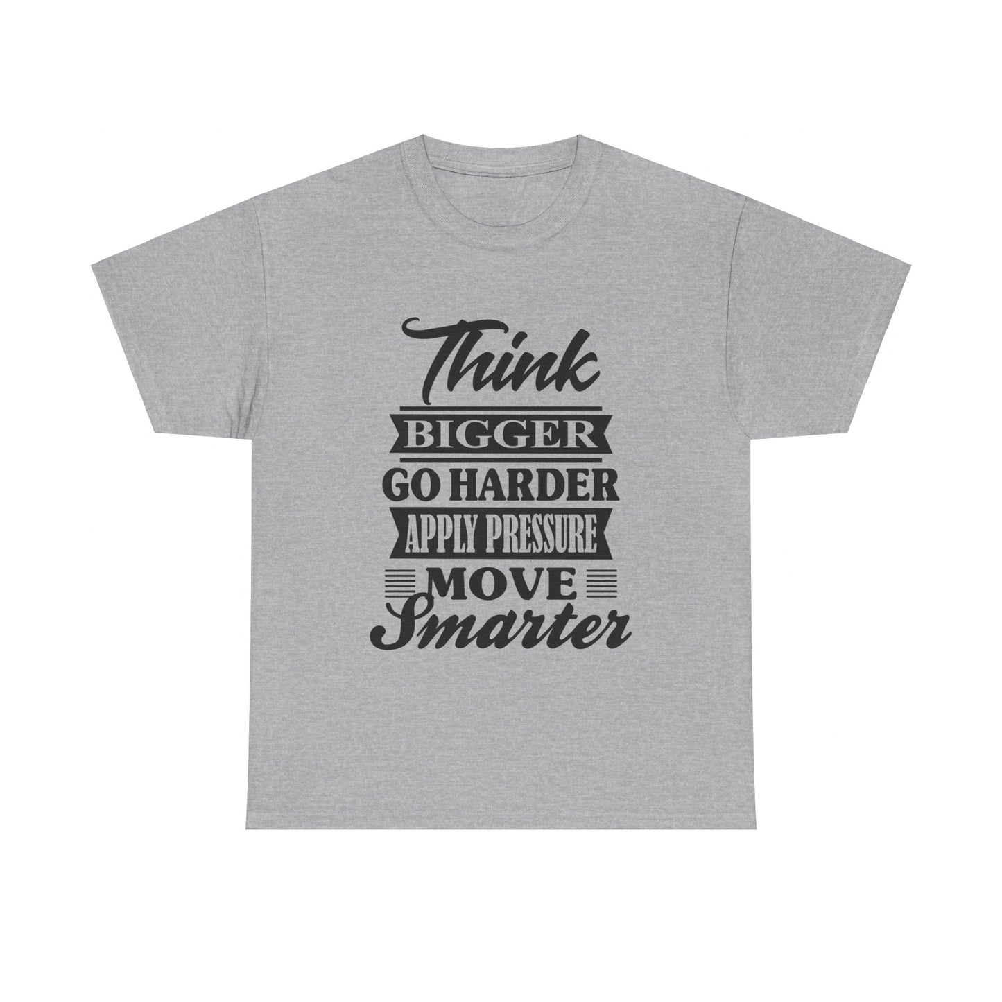 "Think Bigger" Unisex Heavy Cotton Tee