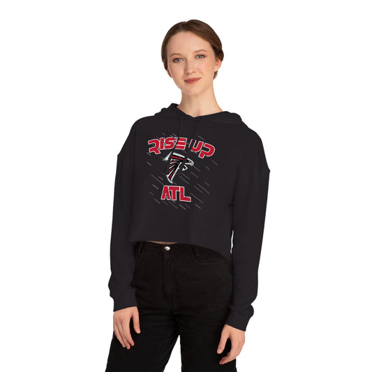 "Rise Up" Women’s Cropped Hooded Sweatshirt