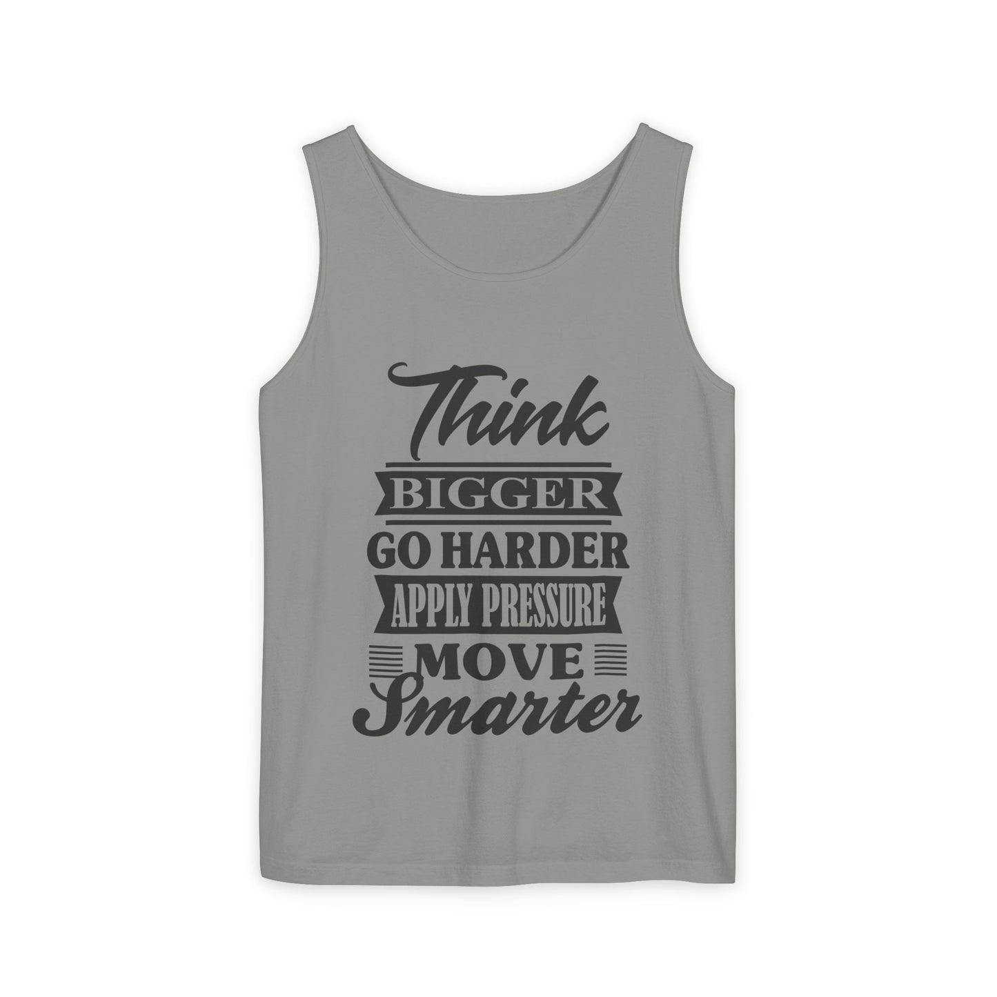 "Think Bigger" Unisex Tank Top