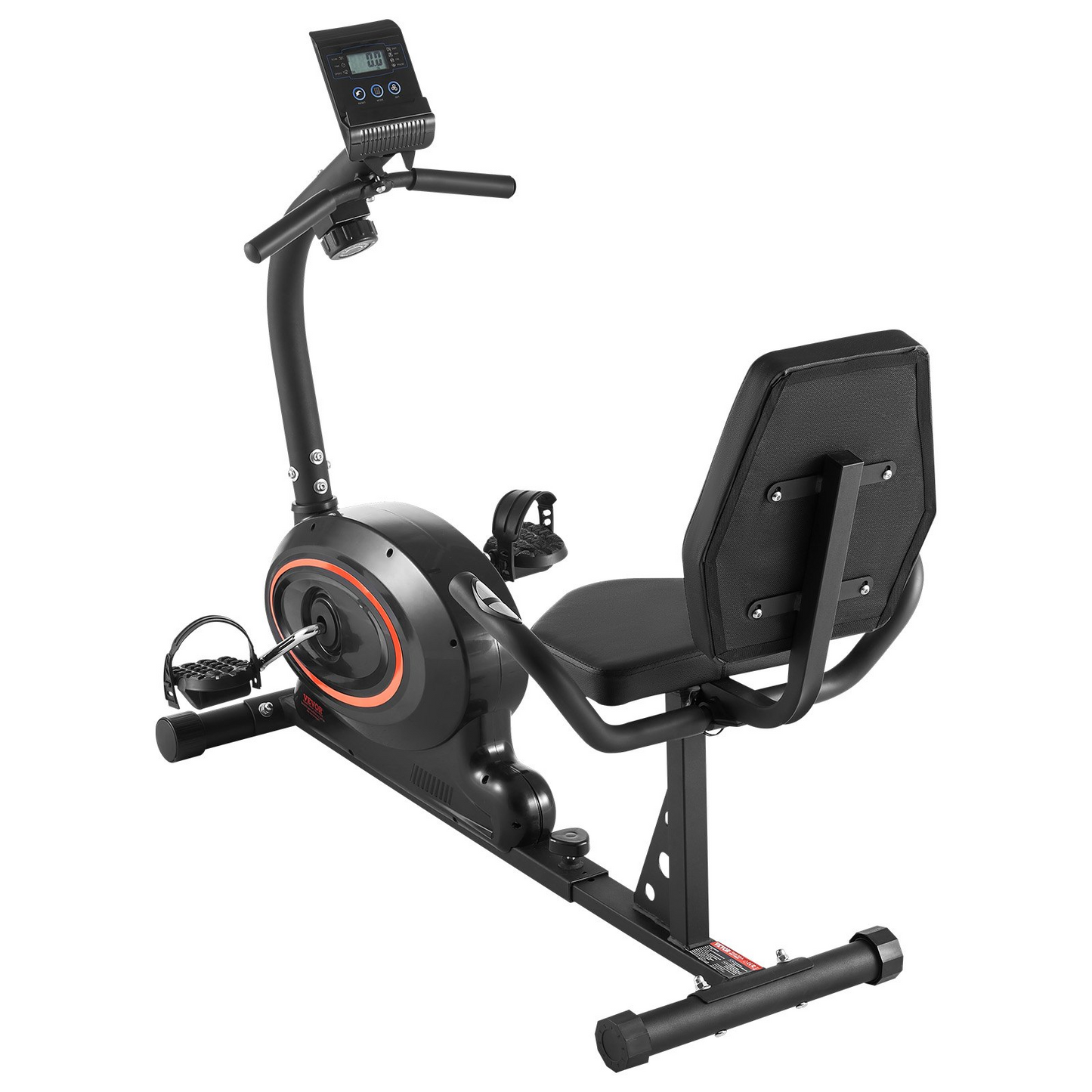 VEVOR Recumbent Exercise Bike Magnetic Resistance Stationary Bike Adult Senior