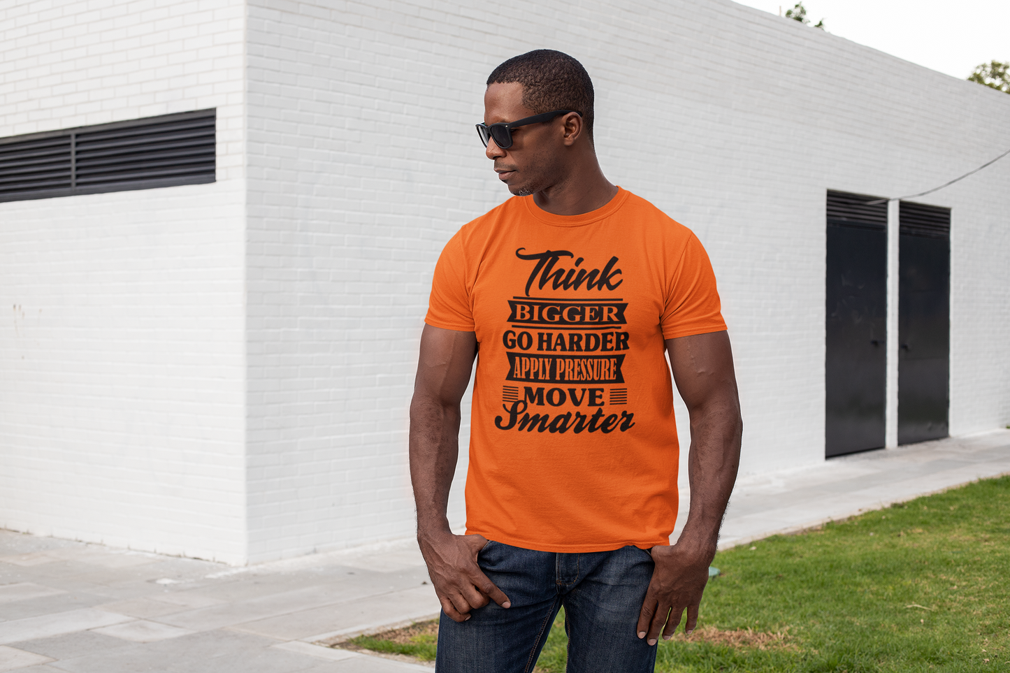 "Think Bigger" Unisex Softstyle T-Shirt