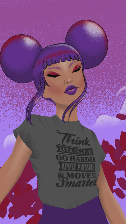 "Think Bigger" Unisex Heavy Cotton Tee