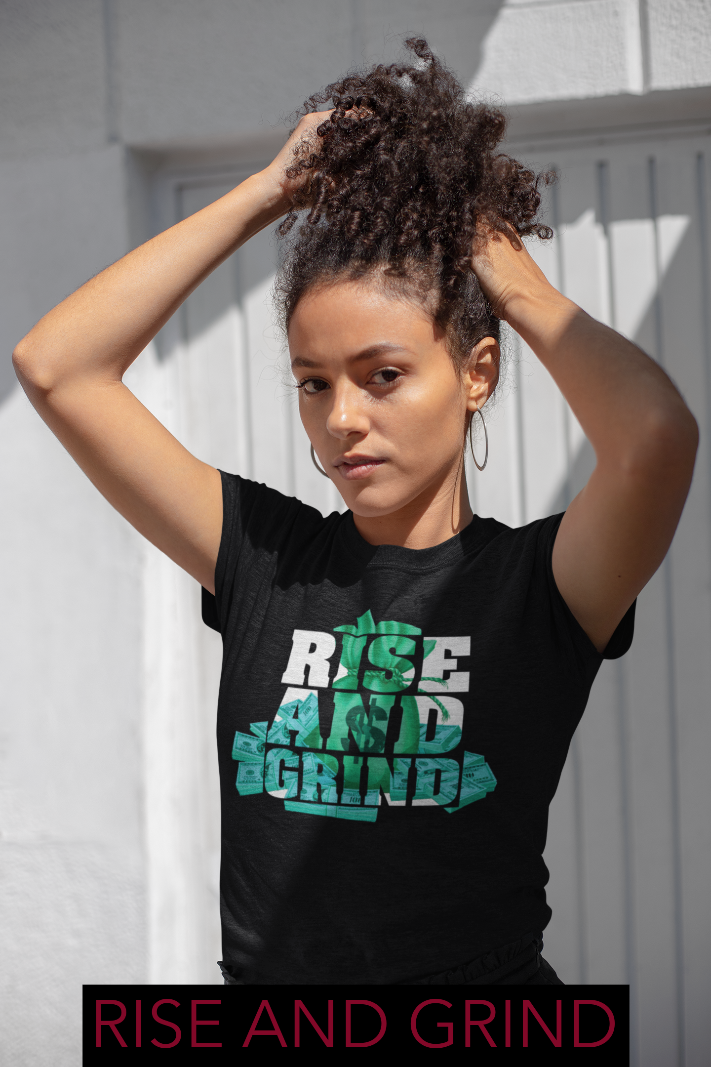 "Rise And Grind" Unisex Softstyle T-Shirt