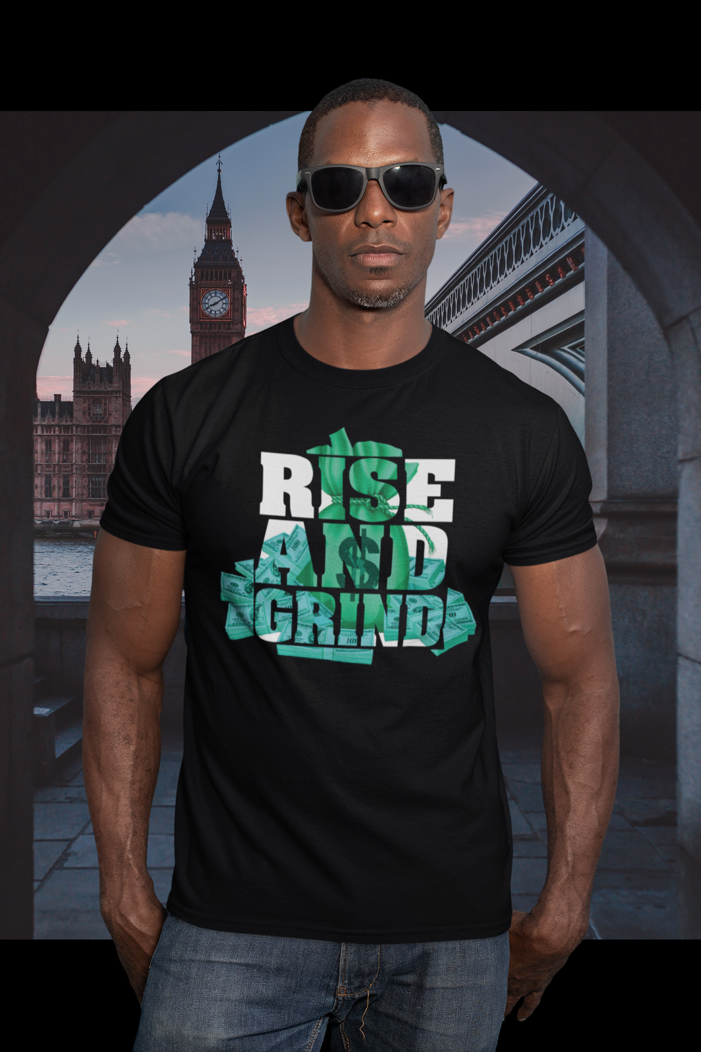 "Rise And Grind" The Hustler's Anthem T-Shirt